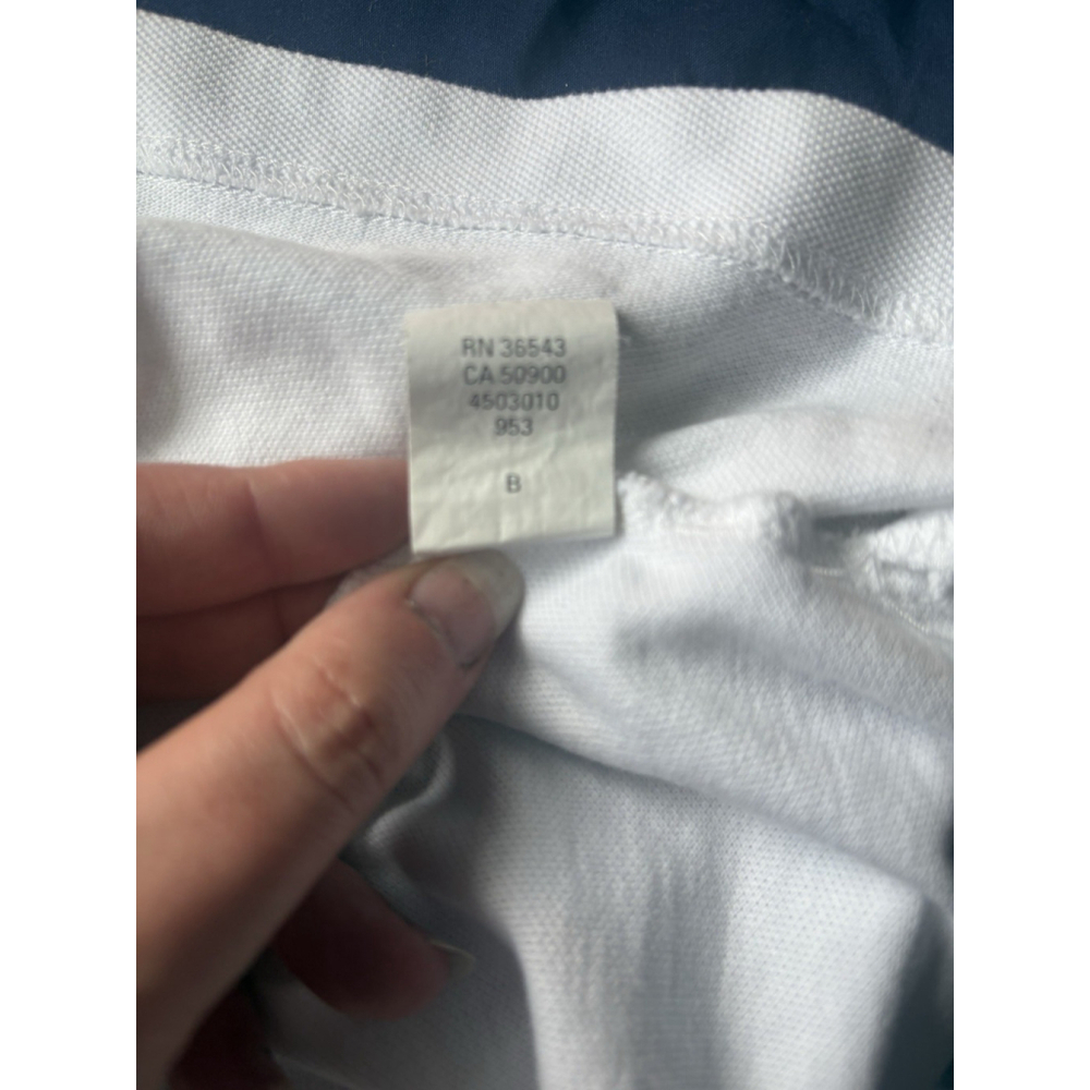 IZOD Silk Wash Polo Shirt Mens 2XL Preppy 100% Cotton Short Sleeve Crest Logo - Picture 6 of 8